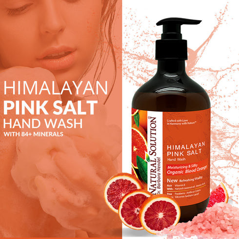 Liquid Hand Wash, Blood Orange - 13.5 fl oz | NATURAL SOLUTION